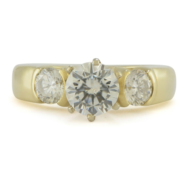 Past-Present-Future-Round-Semi-Mount-Engagement-Ring-14k-Yellow-60ct-SZ-6-112454231480