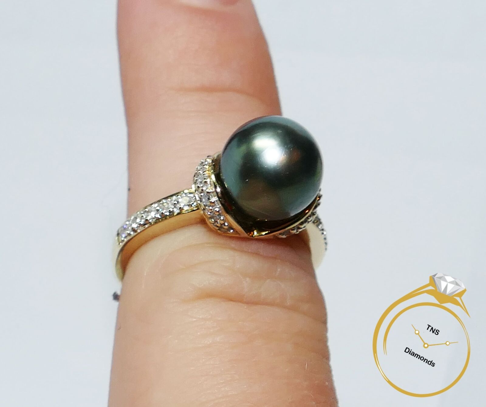 8.5mm South Sea Pearl Ring 14k Yellow Gold
