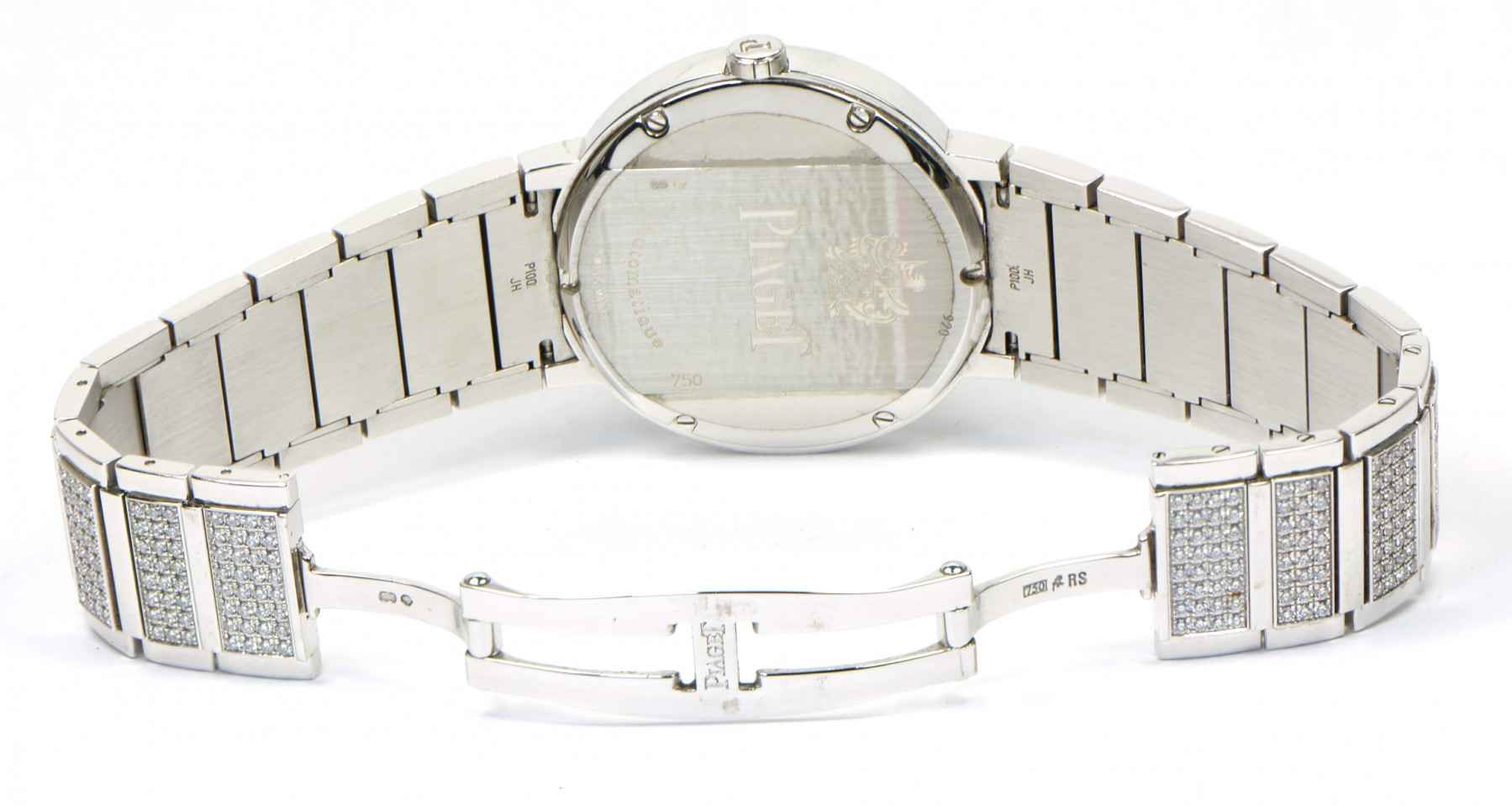 Piaget Polo Diamond 18k White Gold 38mm Automatic P10172 100