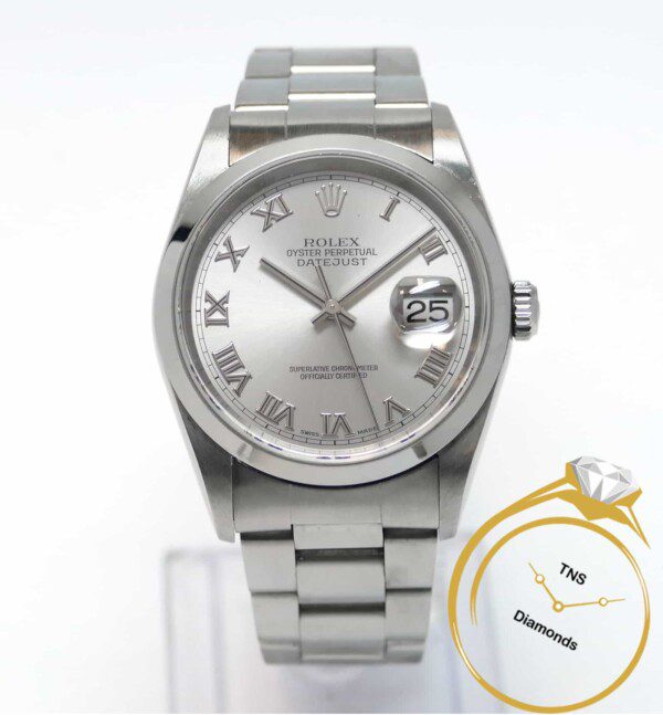 Rolex 16200 Silver Roman