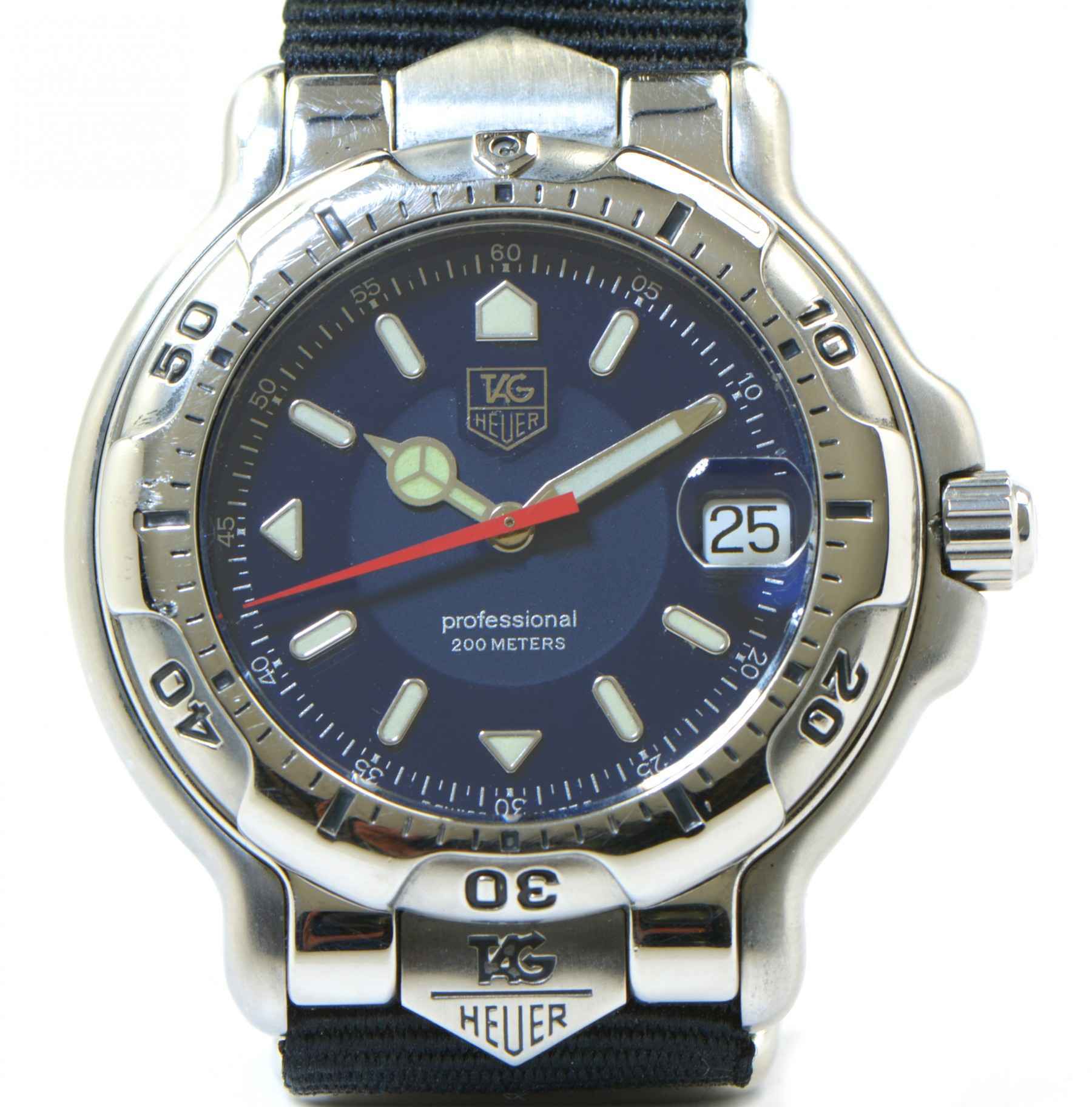 Tag Heuer 6000 Professional 200m WH1115 K1 Quartz 38mm