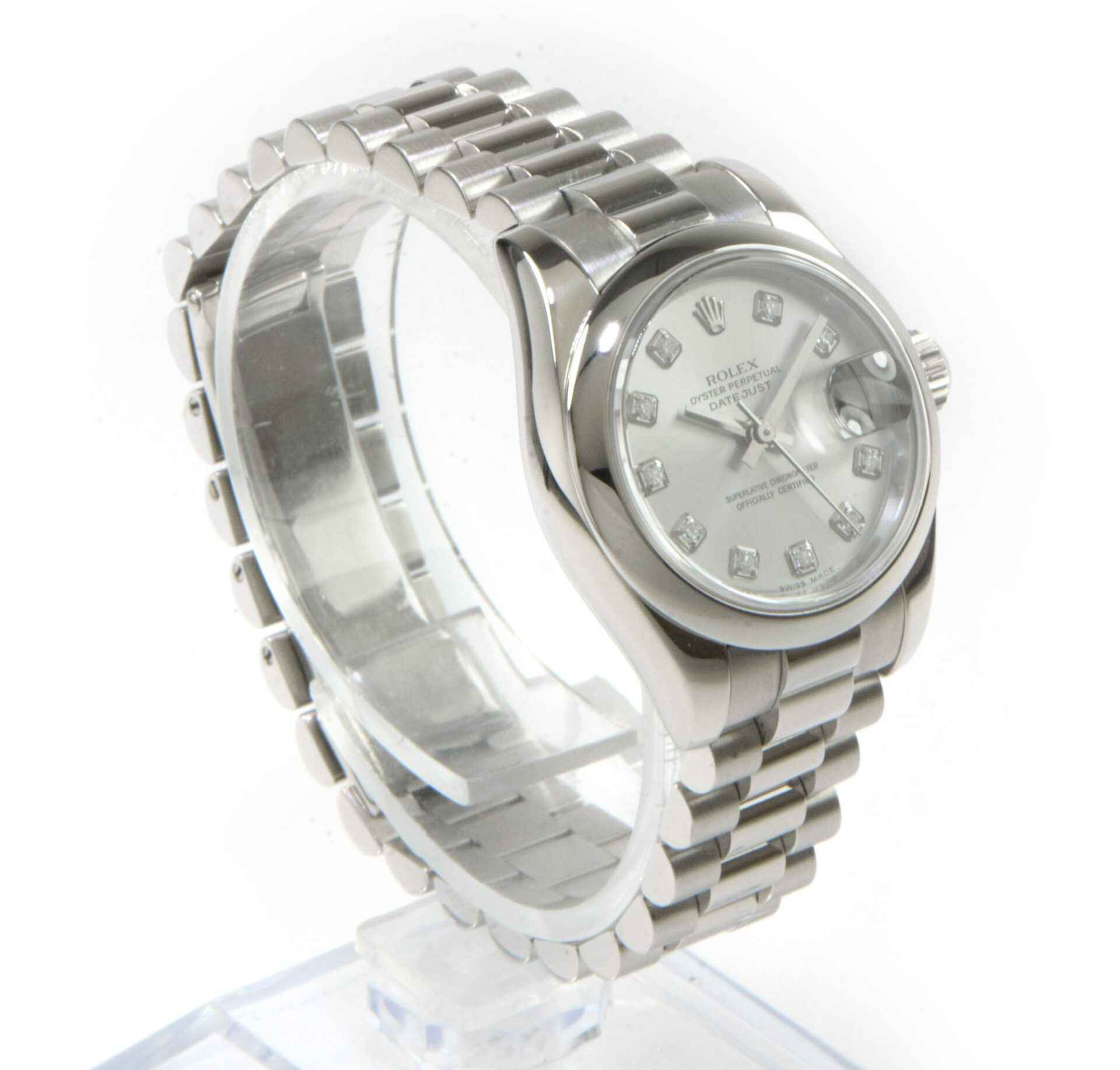 rolex lady datejust platinum price