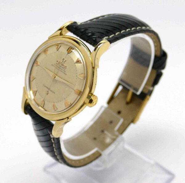 1954 Omega Constellation Cal 354 18k Yellow Gold Bumper 2782 2799