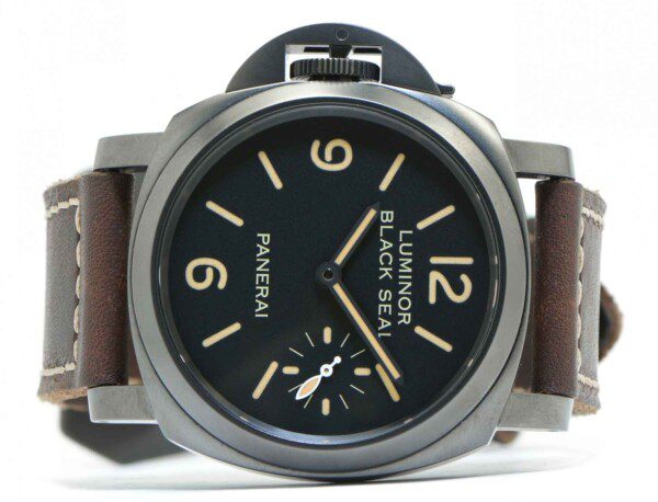 Panerai Luminor Black Seal DLC Destro Left Handed 8 Days 44mm