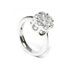 Cluster-Diamond-Engagement-Ring-in-14k-White-Gold-15-ct-TDW-SI1SI2-HI-172071215865-3