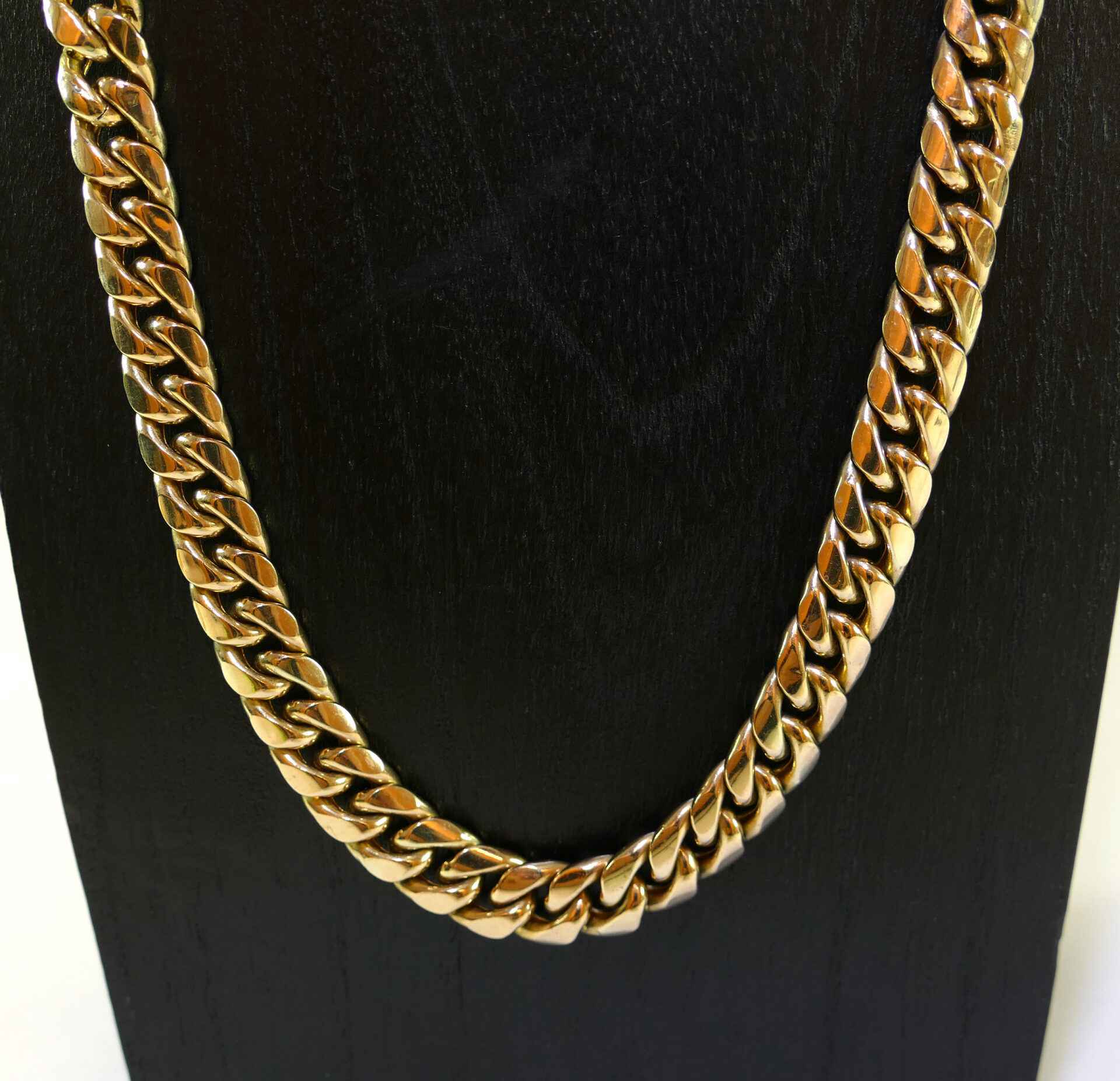 Miami Cuban Hollow Link 10k Yellow Gold Chain Necklace 26" 9mm - 54.4