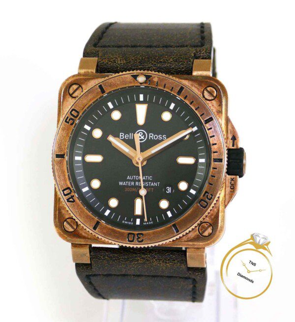 Bell Ross Bronze Diver Black Dial BR0392 D BL BR SCA 42mm Box