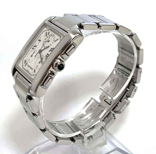 Cartier - Tank Francaise Chronoreflex Stainless Steel Bracelet