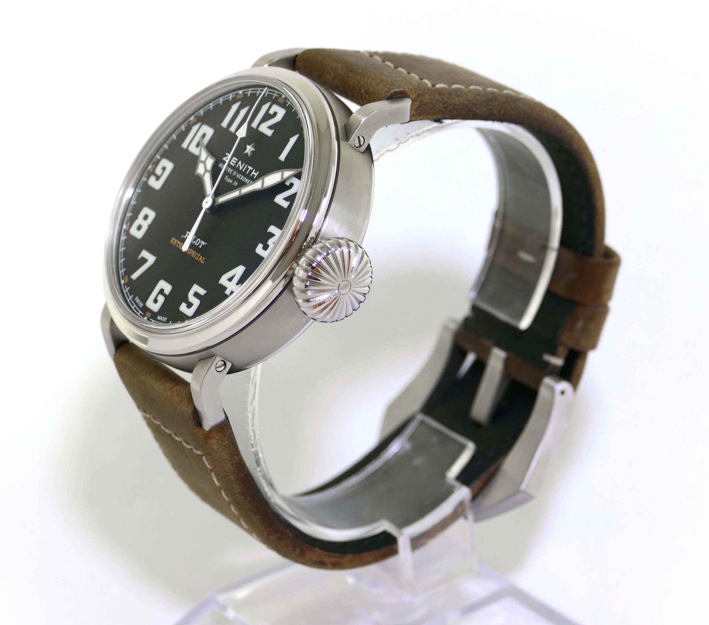 Zenith Pilot Montre d'Aeronef Type 20 Extra Special 45mm 03.2430.3000 ...