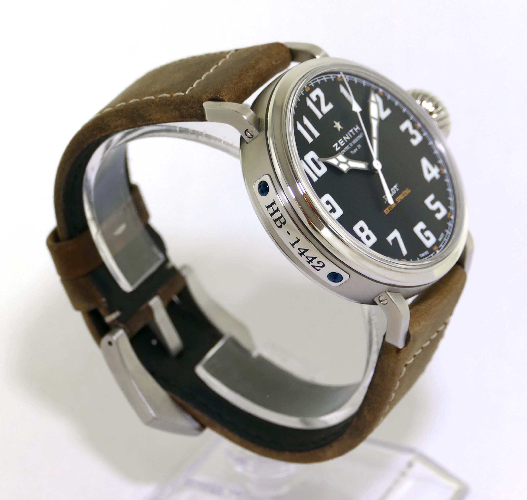 Zenith Pilot Montre d'Aeronef Type 20 Extra Special 45mm 03.2430.3000 ...