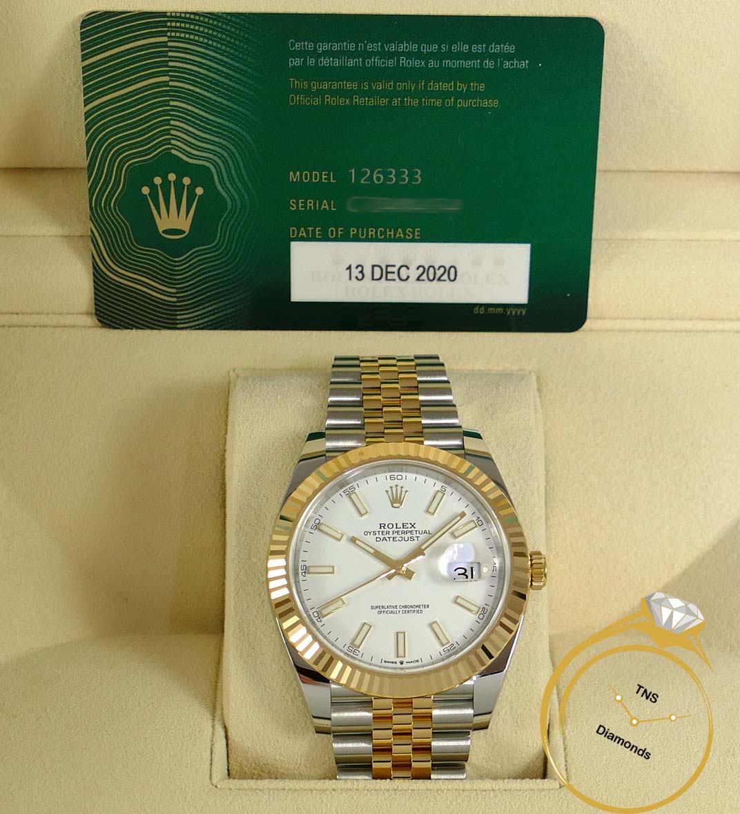 Rolex datejust 41 2024 two tone jubilee