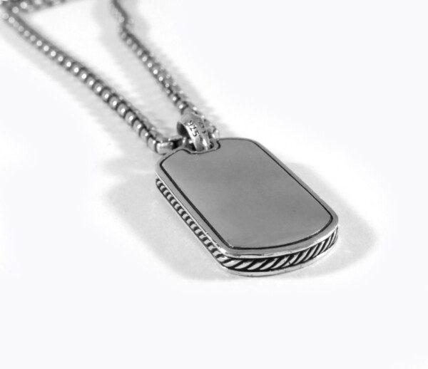 David yurman clearance pietersite dog tag