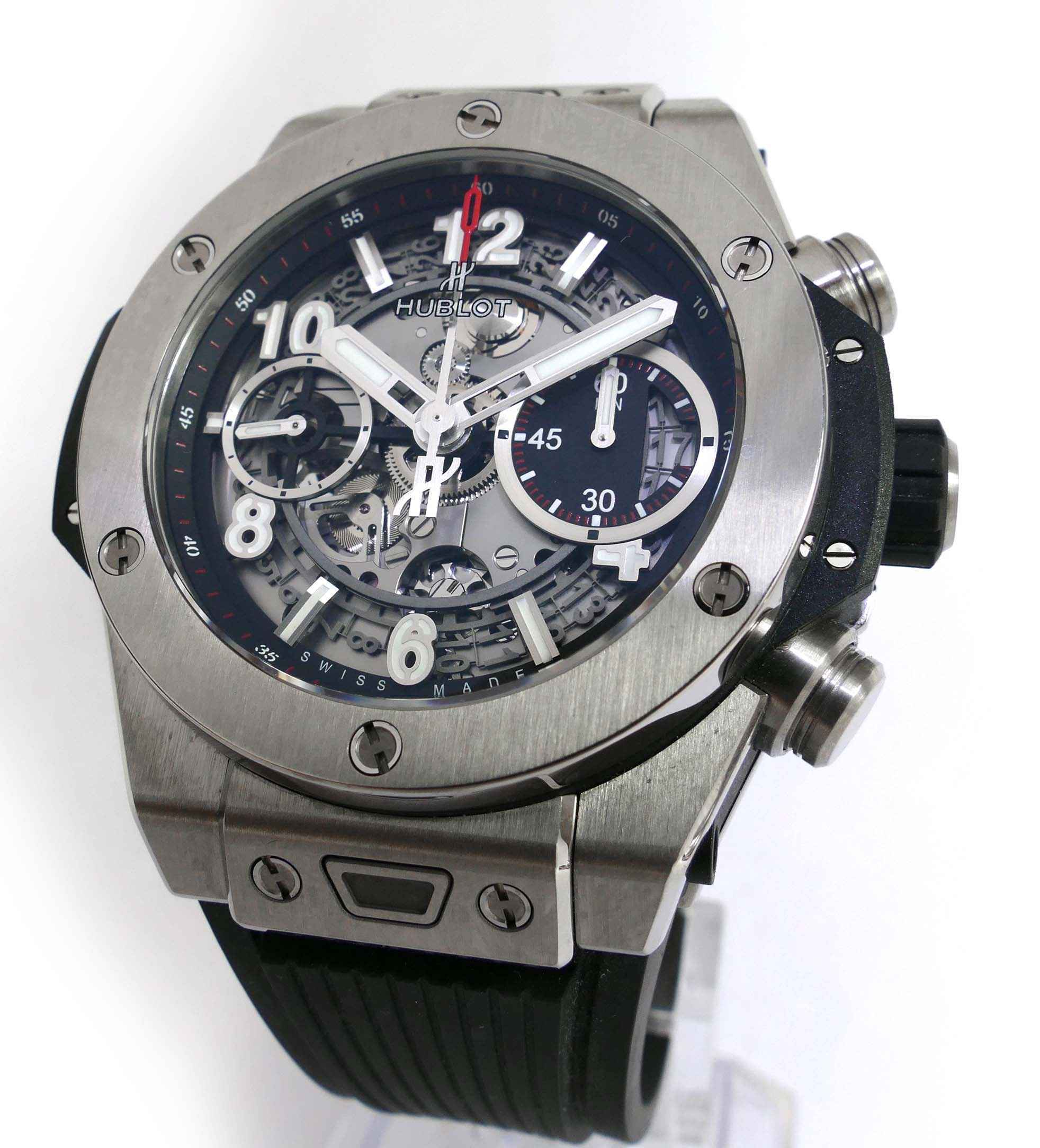 2020 Hublot Big Bang Unico Skeleton Chronograph 42mm 441.NX.1170.RX Box ...