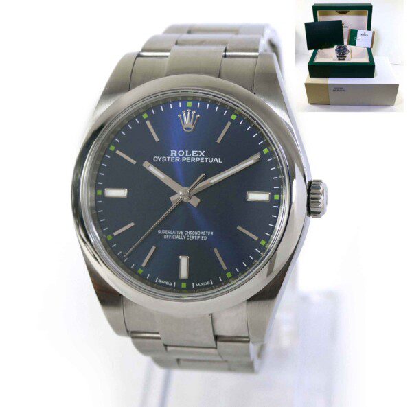 114300 Blue Rolex