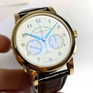 A. Lange Sohne 1815 Chronograph 402.032 18k Yellow Gold 39.5mm