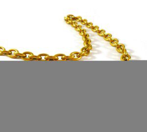 22kt Male Thick Golden Chain For Men, Approx 27-28 Gm, Packaging Type: Box