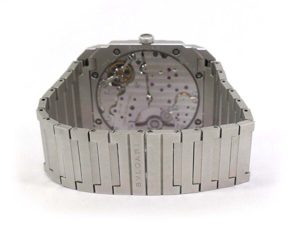 Bvlgari Octo Finissimo Silver Dial 40mm 103011 Bulgari Box Papers | TNS  Diamonds Philadelphia