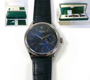 Rolex Cellini Date Blue 50519