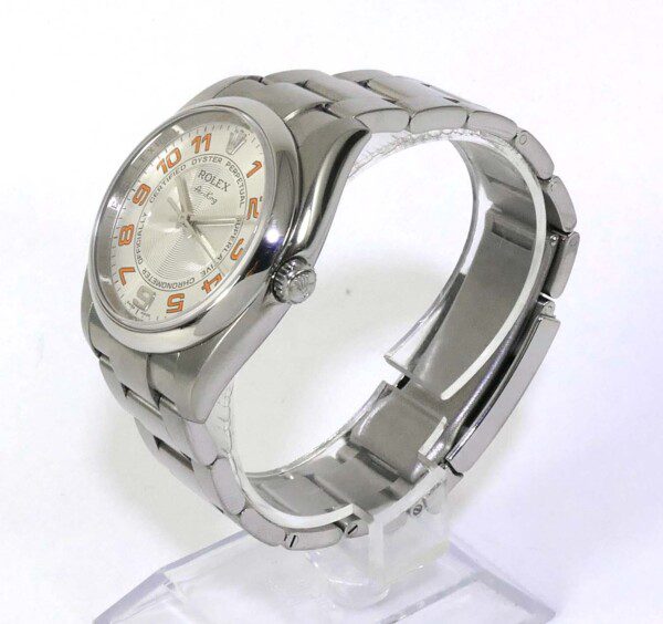 Rolex air discount king orange numbers