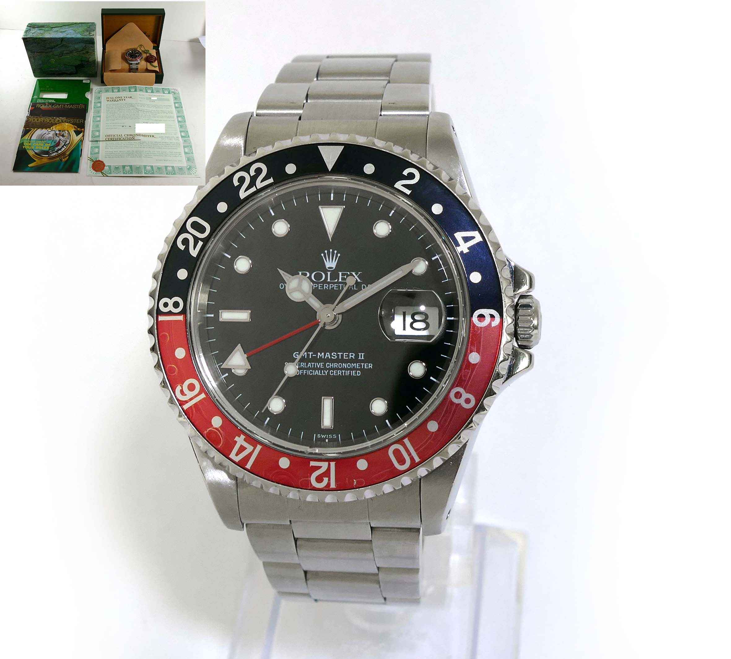 Rolex 16710 Coke Box Papers SEL - TNS