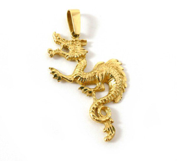 Dragon 14K Gold Charm