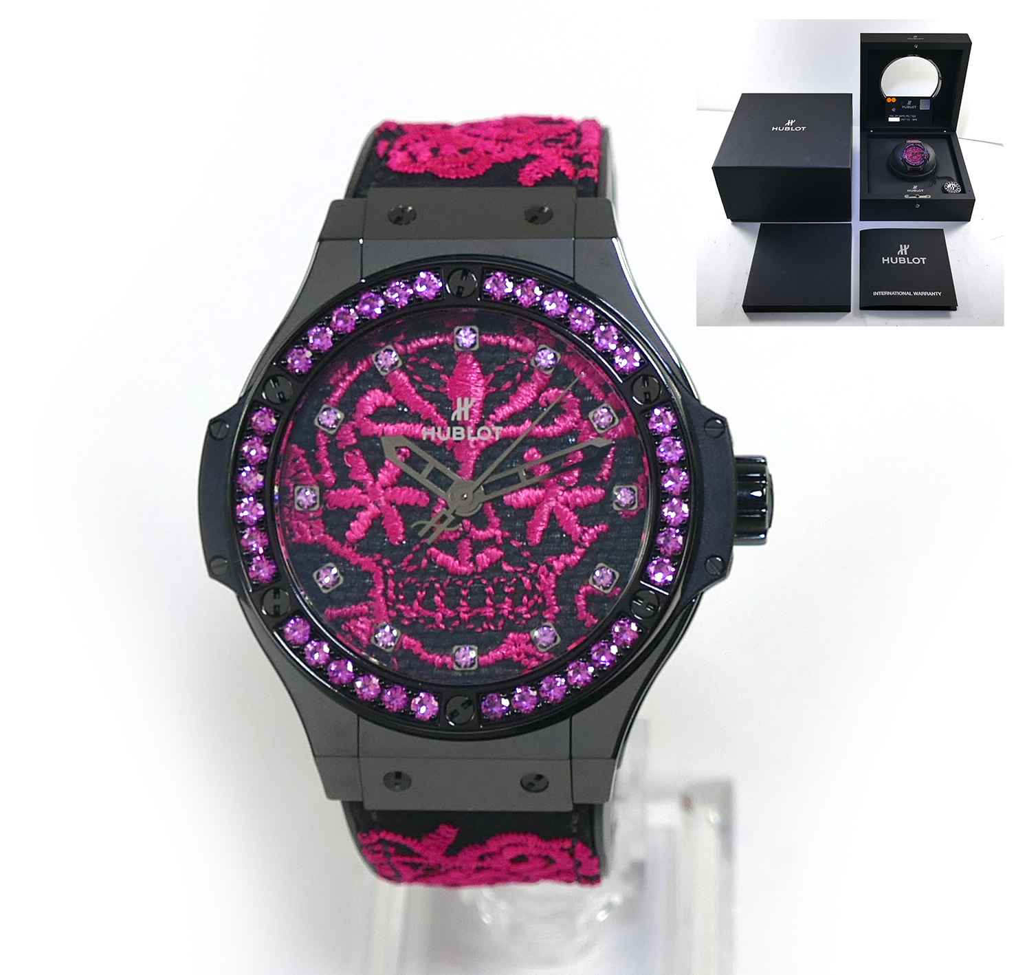 Hublot on sale purple skull