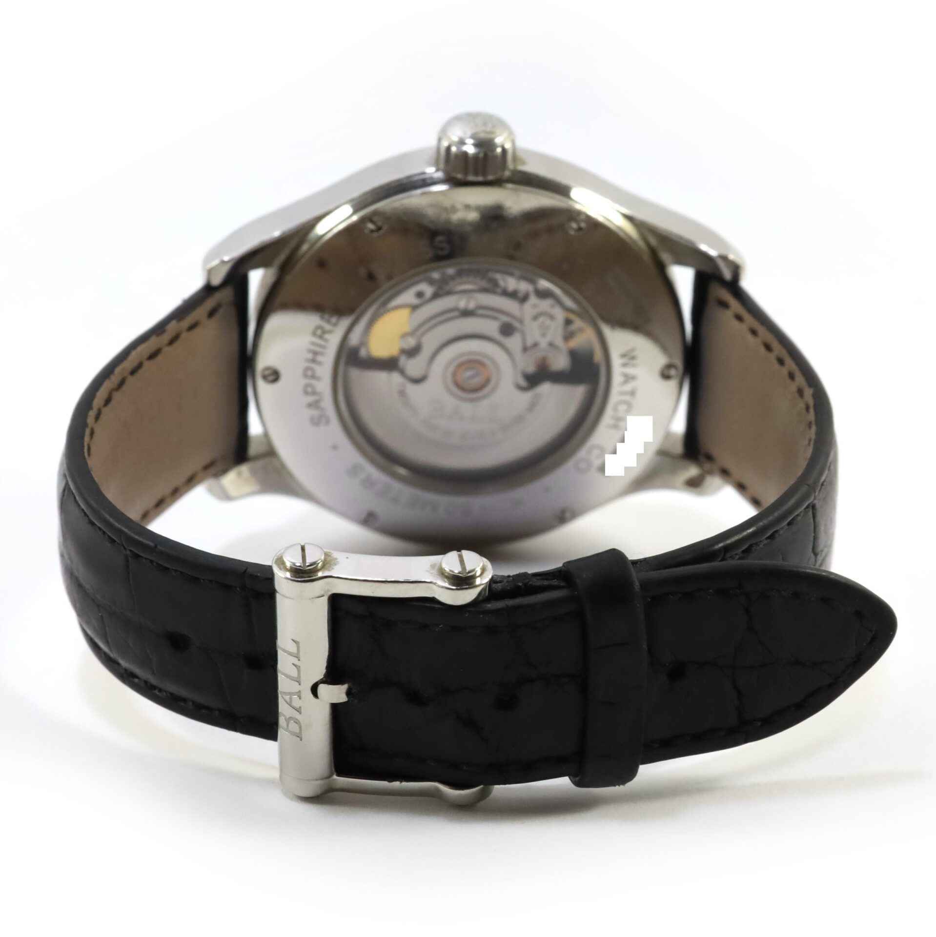 Ball Fireman Trainmaster 60 seconds NM1058D-S3J-WH 41mm Steel White Dial