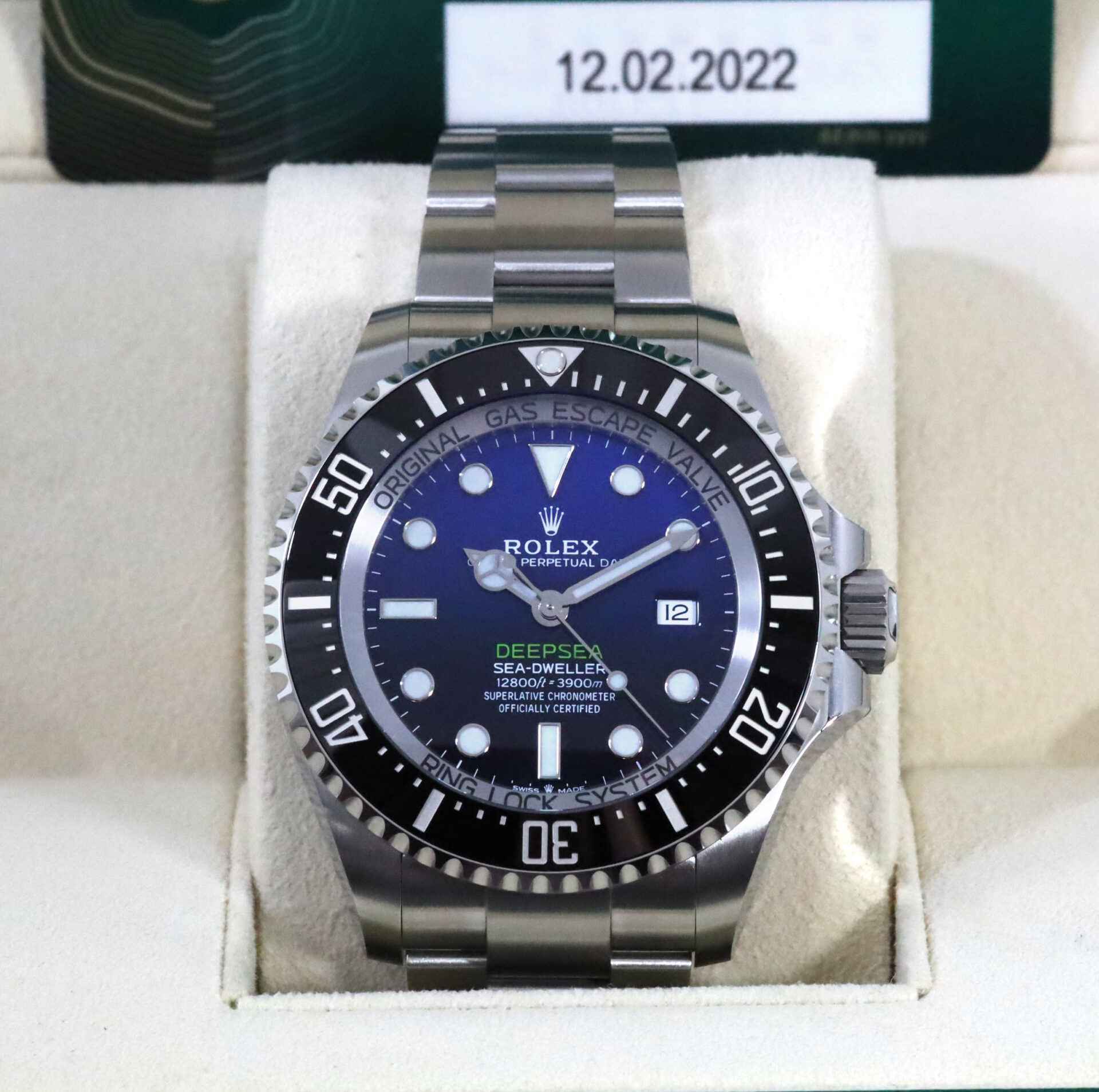 New 2022 Rolex James Cameron Sea-Dweller Deepsea 126660 44mm Box Papers