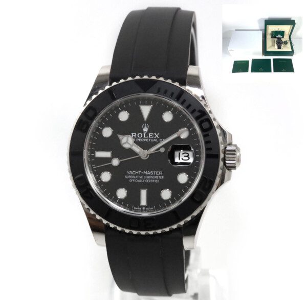 Rolex Yacht-Master 42 Oysterflex Black Dial 226659