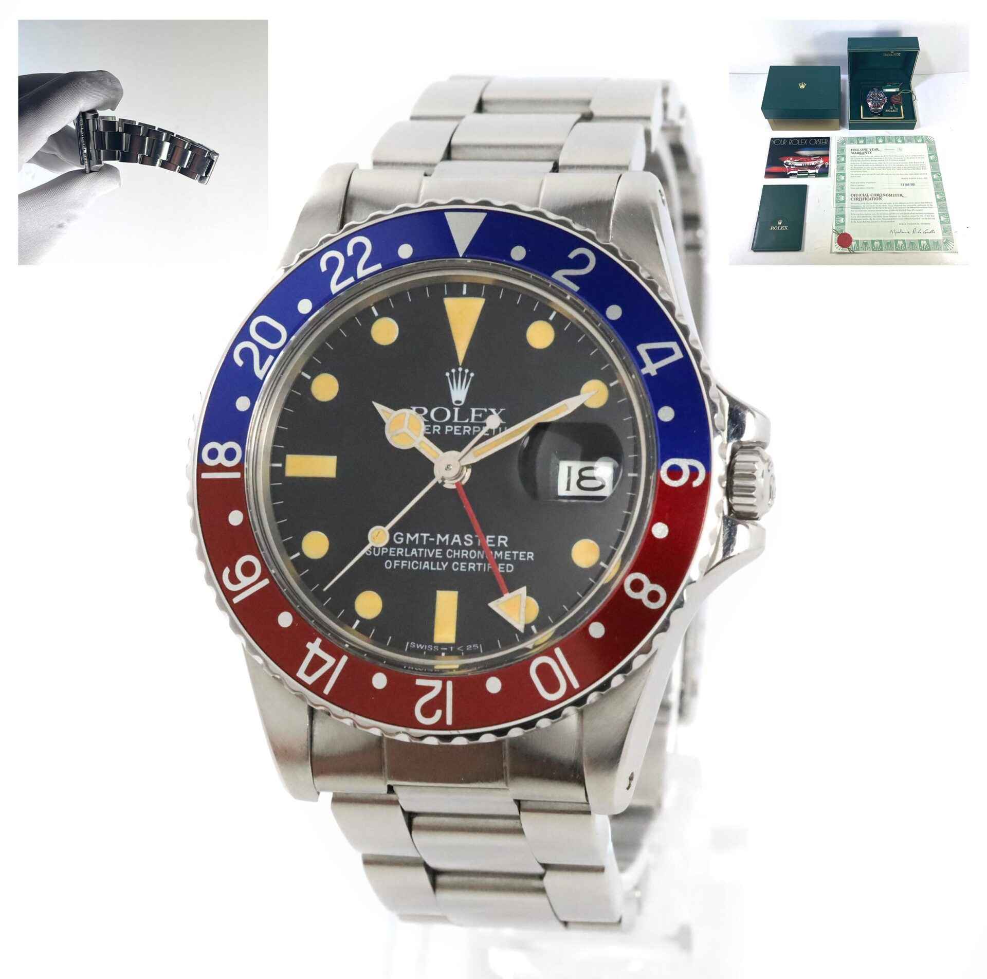 1981 rolex gmt top master