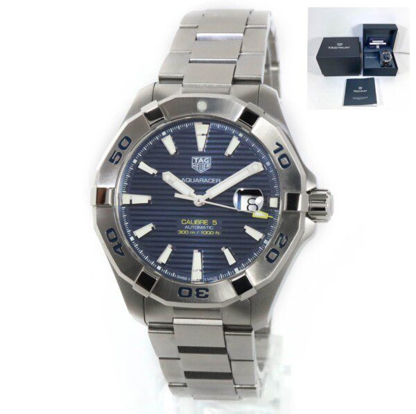 Tag Heuer Aquaracer Automatic Blue Dial Men's Watch WAY2012.BA0927