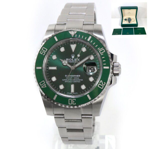 Rolex Submariner Date Green Hulk 40mm 116610LV