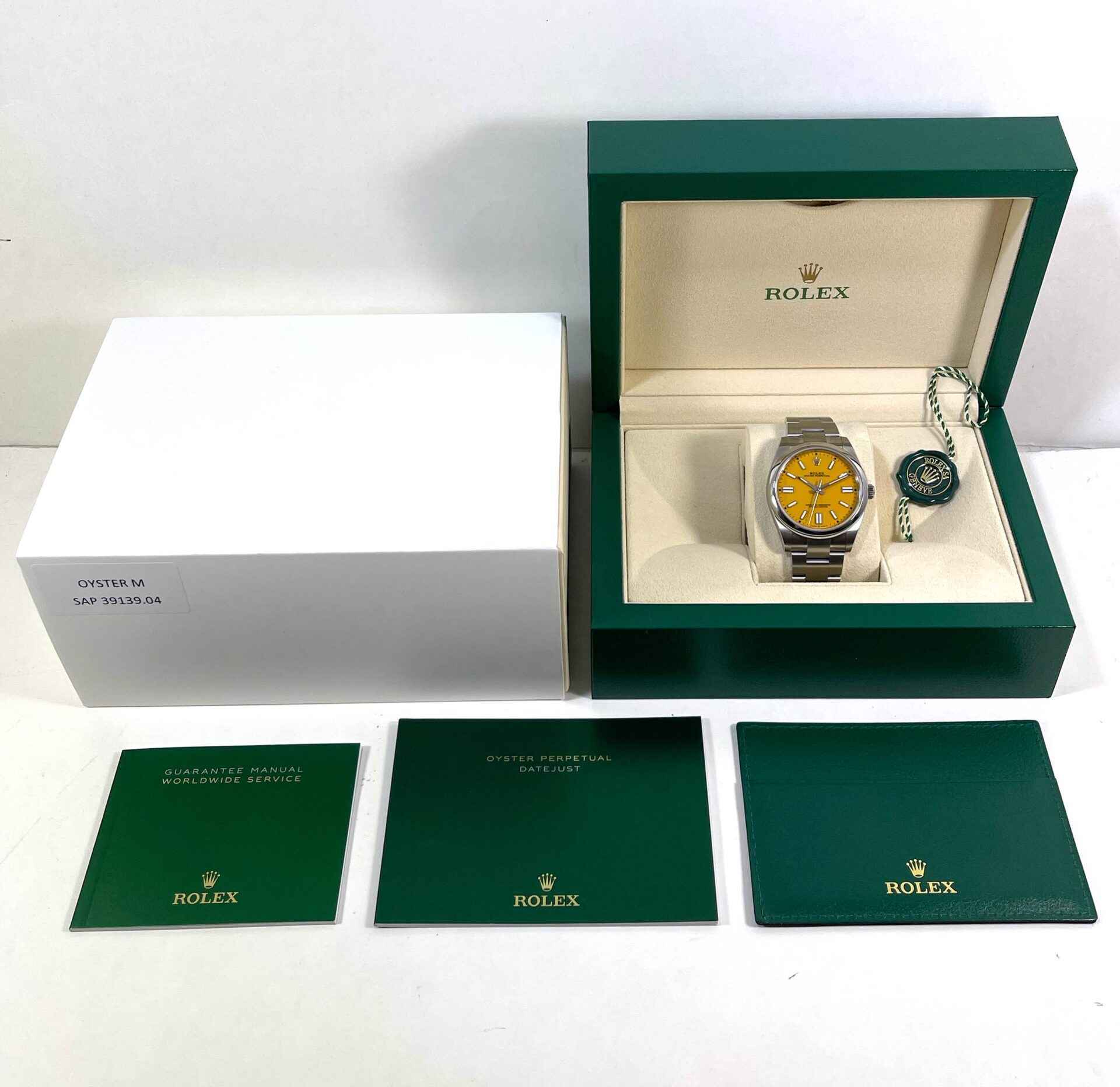 Rolex oyster m sap 2025 39139.04