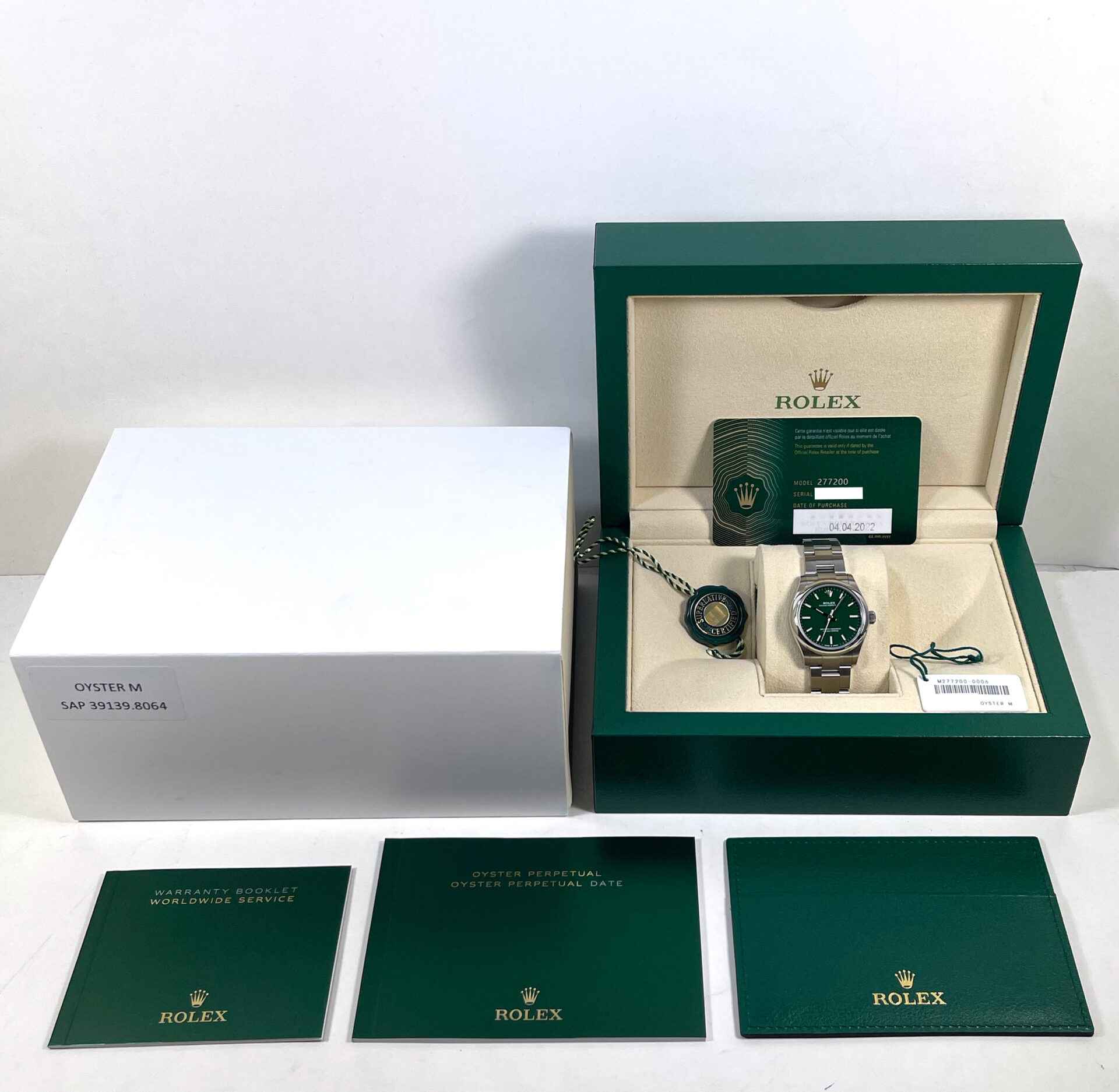 New on sale rolex box