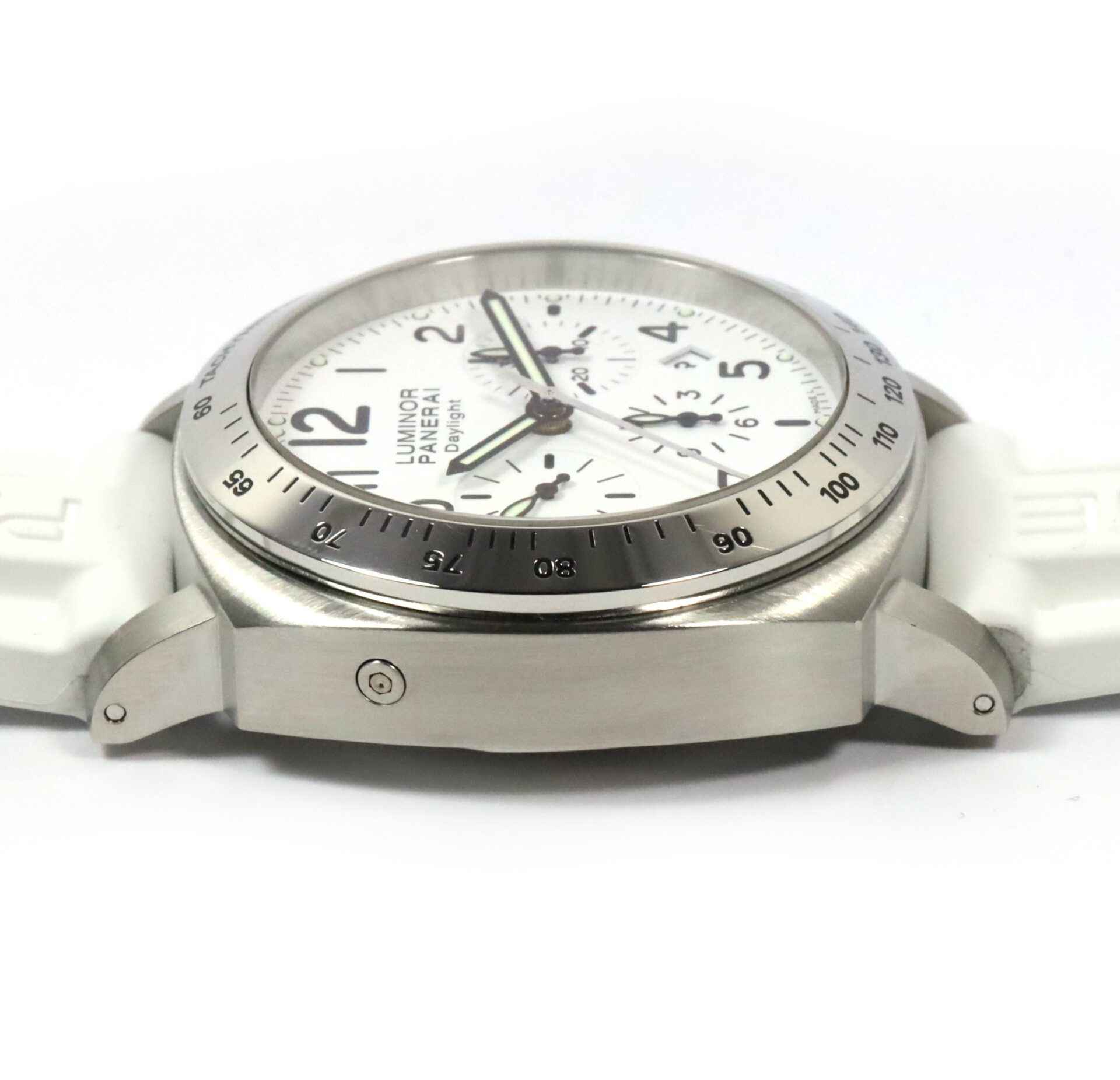 Panerai Luminor Daylight Chronograph PAM00188 44mm White Dial