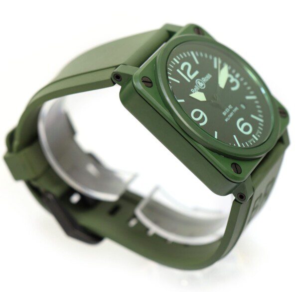 Bell Ross BR03 92 CK Military Green Ceramic 42mm Box Papers