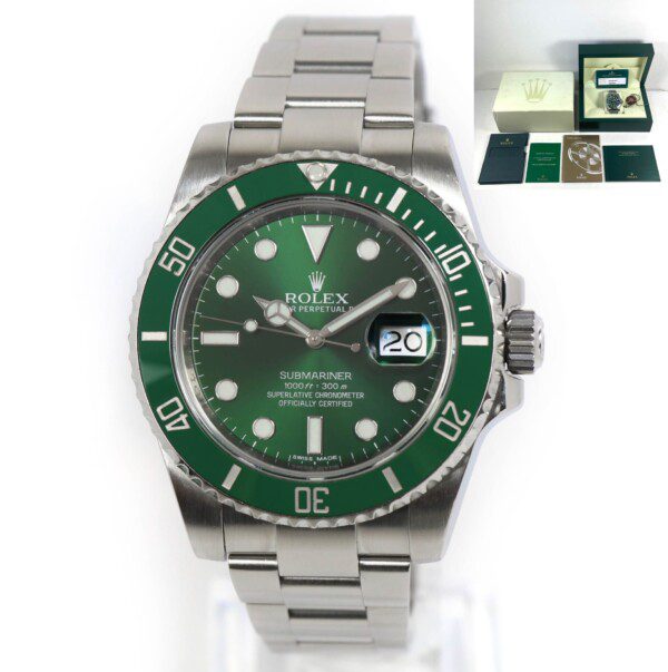 Rolex Oyster Perpetual Submariner 'Hulk' Watch 116610LV