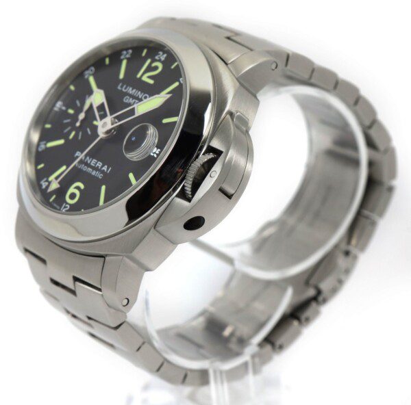 Panerai Luminor GMT PAM00297 44mm Black Dial Steel Box Papers