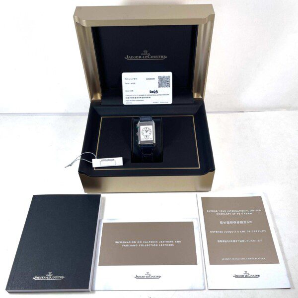 New May 2023 Jaeger LeCoultre Reverso Duoface Q3988482 Blue Dial