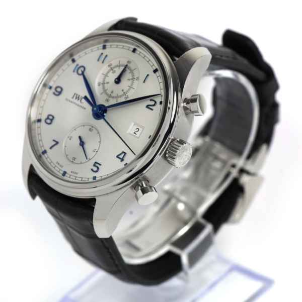 IWC Portugieser Chrono Classic IW390302 42MM Silver Dial Box