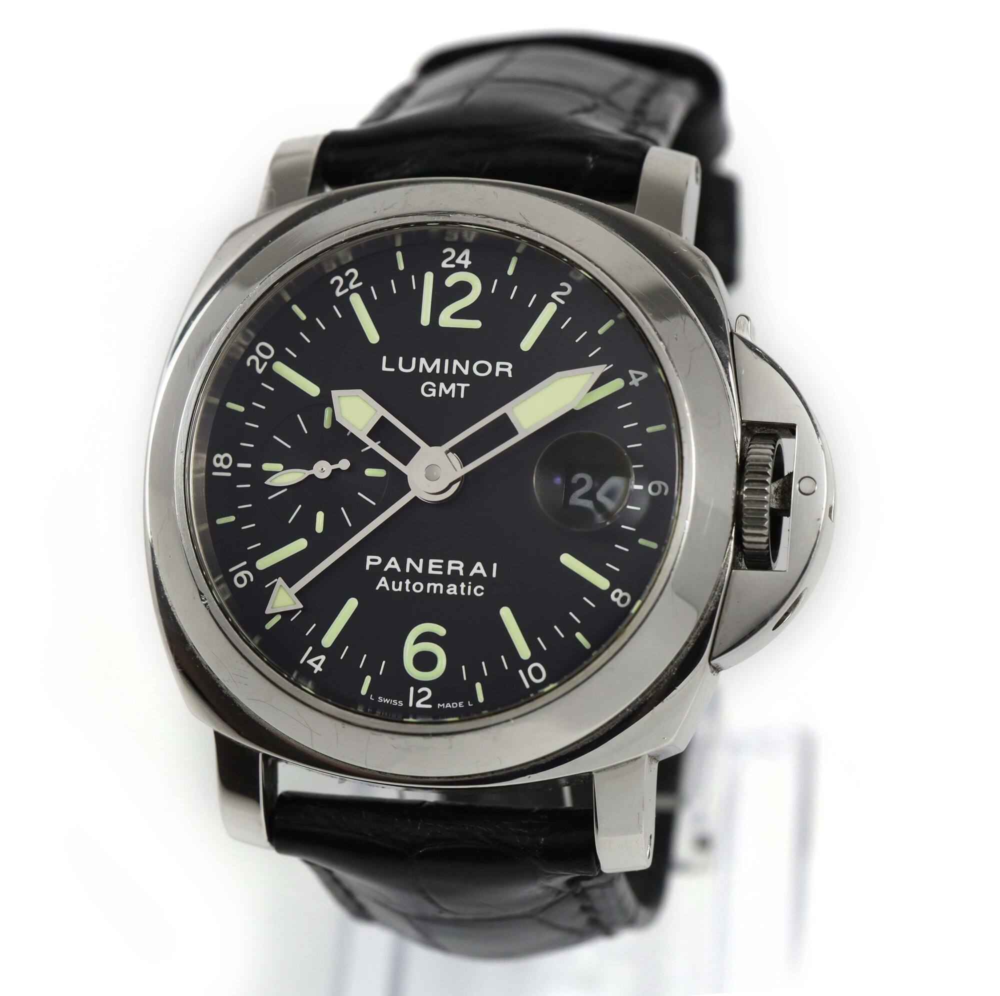 Panerai luminor gmt black hotsell