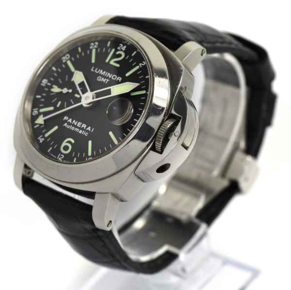 Panerai Luminor GMT Ghost PAM00237 44MM Black Dial Stainless Steel