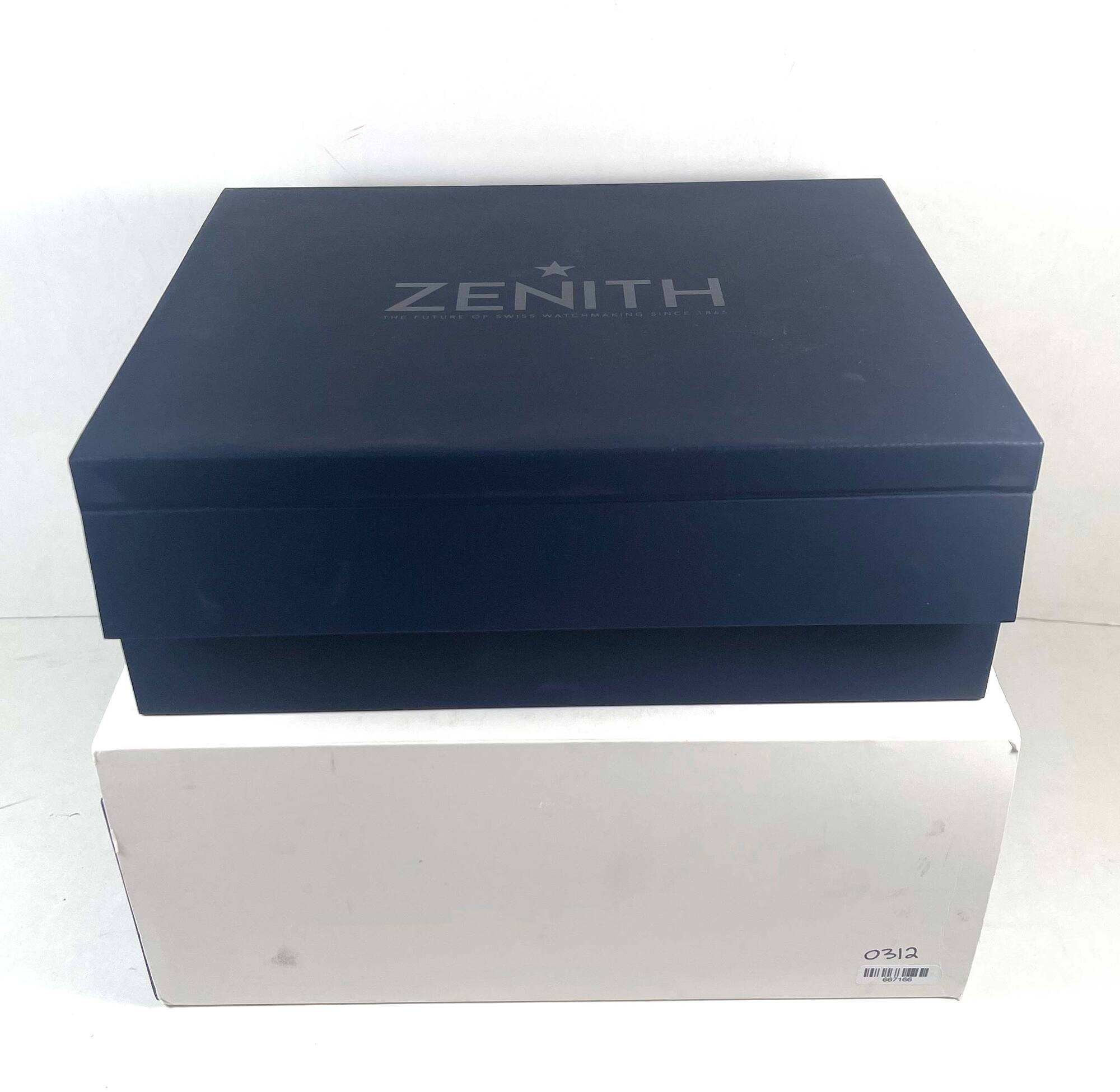 Zenith watch clearance box