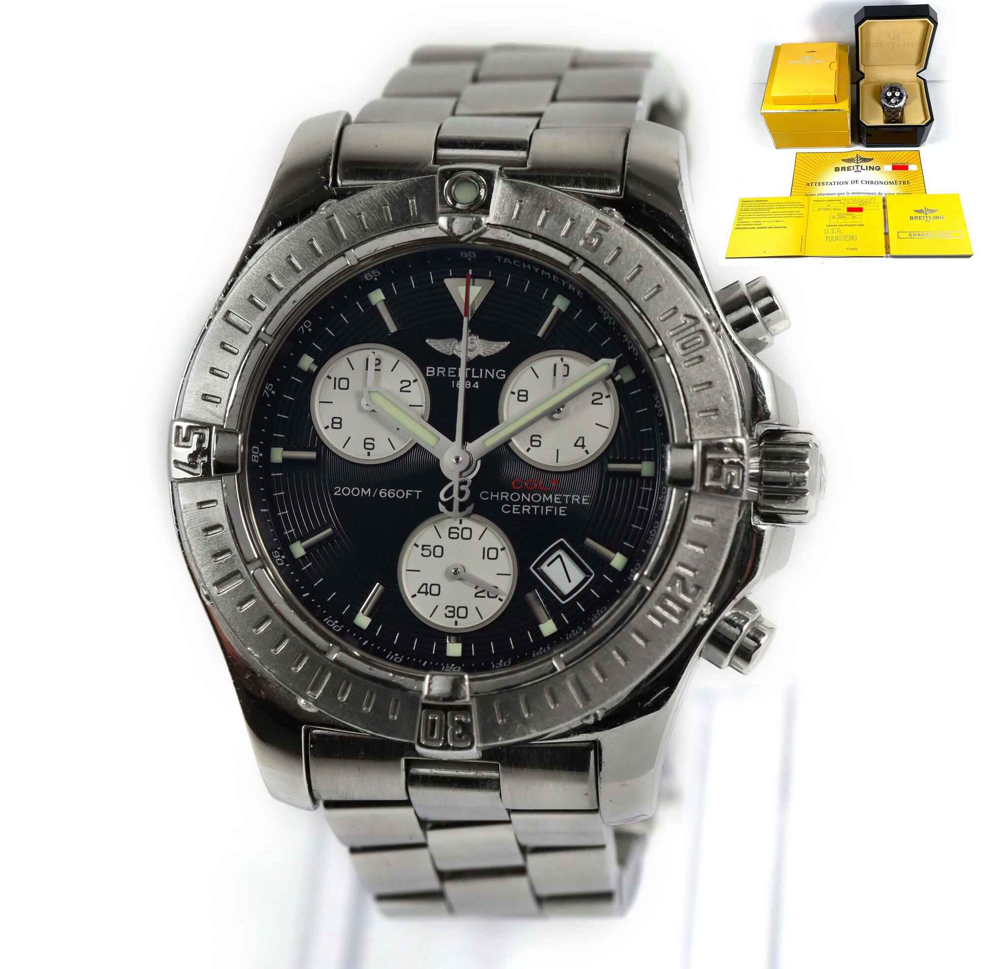 Breitling colt quartz online 41mm