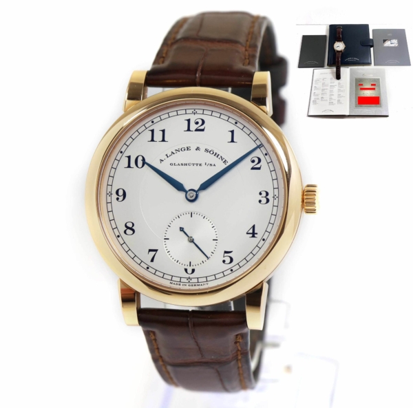 2010 A. Lange & Sohne 1815 Small Seconds 233.032 40MM 18K Rg Silver ...