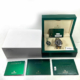 Rolex Deepsea 43mm watch displayed in its original box with warranty card and accessories