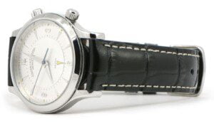 Jaeger LeCoultre Master Control Memovox Reveil Alarm Watch 144.8