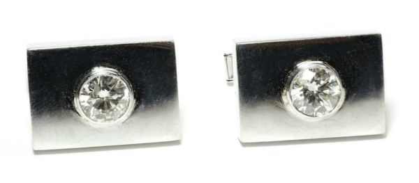 Mens-Single-Stone-Cufflinks-in-14k-White-Gold-24-ct-TDW-111881607938