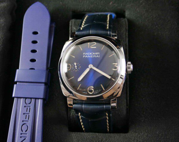 Unworn Panerai Radiomir Blue Dial 1940 47mm PAM932 PAM00932 Box Papers